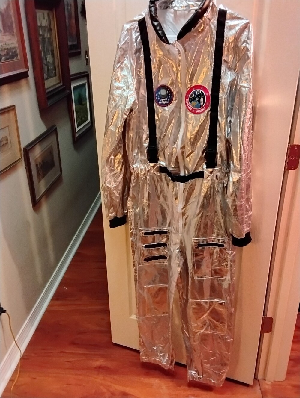 Pre-owned Adult Astronaut Halloween Costume Size Medium